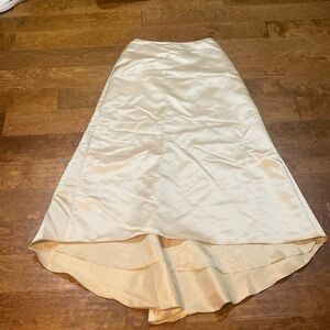 Bill Levkoff Cream Maxi Skirt